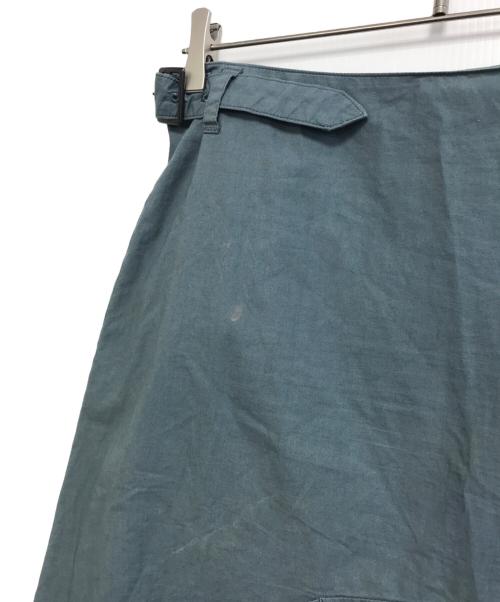Y's（ワイズ）Y's (ワイズ) グルカマキシスカート ブルー サイズ:SIZE 2の古着・服飾アイテム