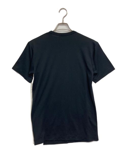 COMME des GARCONS HOMME PLUS（コムデギャルソンオムプリュス）COMME des GARCONS HOMME PLUS (コムデギャルソンオムプリュス) デザインカットソー ブラック サイズ:Sの古着・服飾アイテム