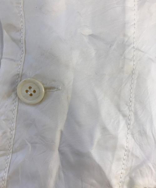ROBE DE CHAMBRE COMME DES GARCONS（ローブドシャンブル コムデギャルソン）ROBE DE CHAMBRE COMME DES GARCONS (ローブドシャンブル コムデギャルソン) 00'sキュプラシャツジャケット ホワイト サイズ:表記なしの古着・服飾アイテム