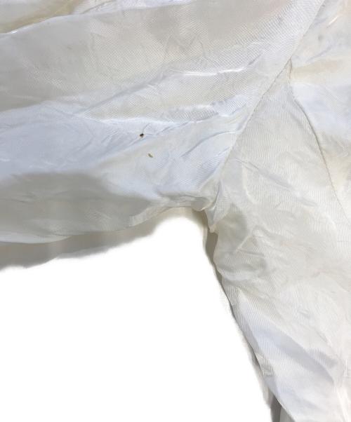 ROBE DE CHAMBRE COMME DES GARCONS（ローブドシャンブル コムデギャルソン）ROBE DE CHAMBRE COMME DES GARCONS (ローブドシャンブル コムデギャルソン) 00'sキュプラシャツジャケット ホワイト サイズ:表記なしの古着・服飾アイテム