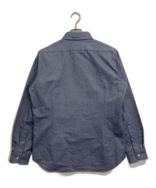 NIGEL CABOURN（ナイジェルケーボン）NIGEL CABOURN (ナイジェルケーボン) BRITISH OFFICERS SHIRT TWILL インディゴ サイズ:48の古着・服飾アイテム