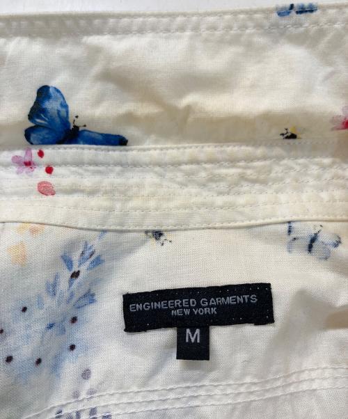 Engineered Garments（エンジニアドガーメンツ）Engineered Garments (エンジニアードガーメンツ) フローラルプリントシャツ アイボリー サイズ:Mの古着・服飾アイテム