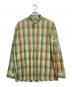 AURALEE（オーラリー）の古着「SUPER LIGHT WOOL CHECK SHIRTS」｜グリーン