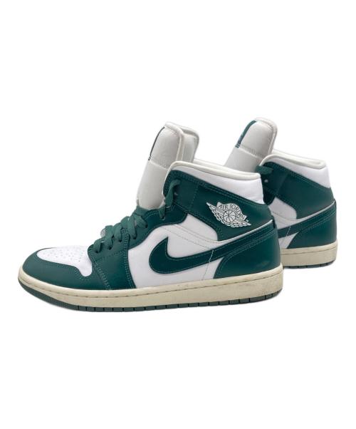 NIKE（ナイキ）NIKE (ナイキ) AIR JORDAN 1 MID Women's WMNS グリーン サイズ:27の古着・服飾アイテム