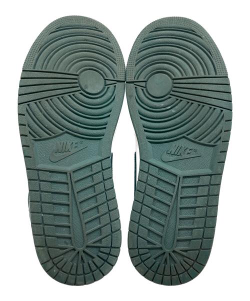 NIKE（ナイキ）NIKE (ナイキ) AIR JORDAN 1 MID Women's WMNS グリーン サイズ:27の古着・服飾アイテム