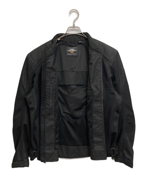 HARLEY-DAVIDSON（ハーレーダビッドソン）HARLEY-DAVIDSON (ハーレーダビッドソン) Kilborne Mesh Jacket Motorcycle ブラック サイズ:Lの古着・服飾アイテム