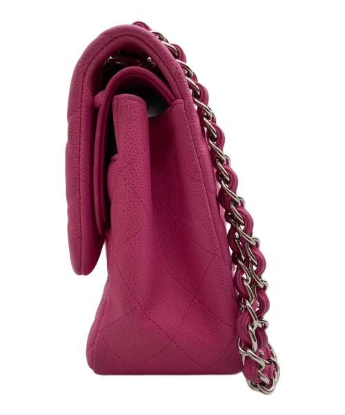 CHANEL（シャネル）CHANEL (シャネル) ダブルフラップチェーンバッグ ピンクの古着・服飾アイテム