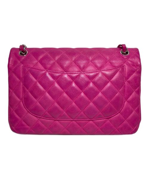 CHANEL（シャネル）CHANEL (シャネル) ダブルフラップチェーンバッグ ピンクの古着・服飾アイテム