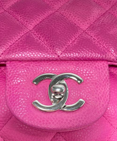CHANEL（シャネル）CHANEL (シャネル) ダブルフラップチェーンバッグ ピンクの古着・服飾アイテム