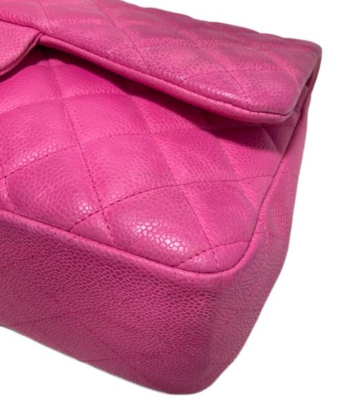 CHANEL（シャネル）CHANEL (シャネル) ダブルフラップチェーンバッグ ピンクの古着・服飾アイテム