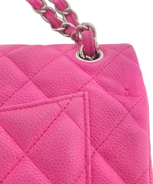 CHANEL（シャネル）CHANEL (シャネル) ダブルフラップチェーンバッグ ピンクの古着・服飾アイテム