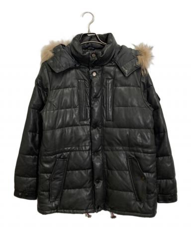 ALEXANDER JULIAN レザーアウタージャケット 中古・古着通販】ALEXANDER JULIAN (アレキサンダージュリアン) レザー