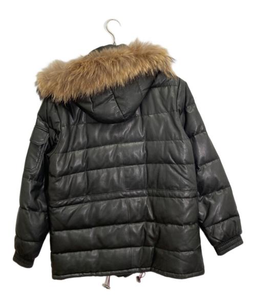 ALEXANDER JULIAN（アレキサンダージュリアン）ALEXANDER JULIAN (アレキサンダージュリアン) レザージャケット ブラック サイズ:Lの古着・服飾アイテム