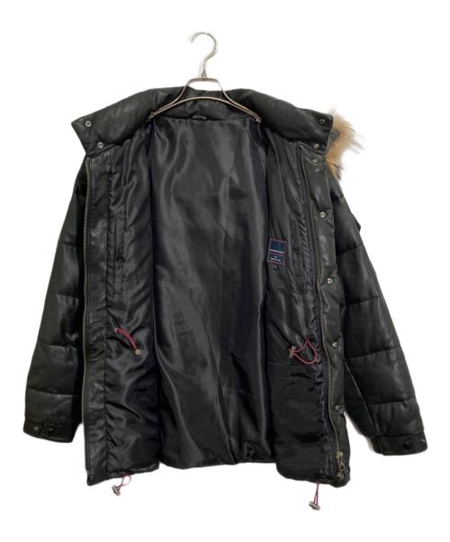 ALEXANDER JULIAN（アレキサンダージュリアン）ALEXANDER JULIAN (アレキサンダージュリアン) レザージャケット ブラック サイズ:Lの古着・服飾アイテム