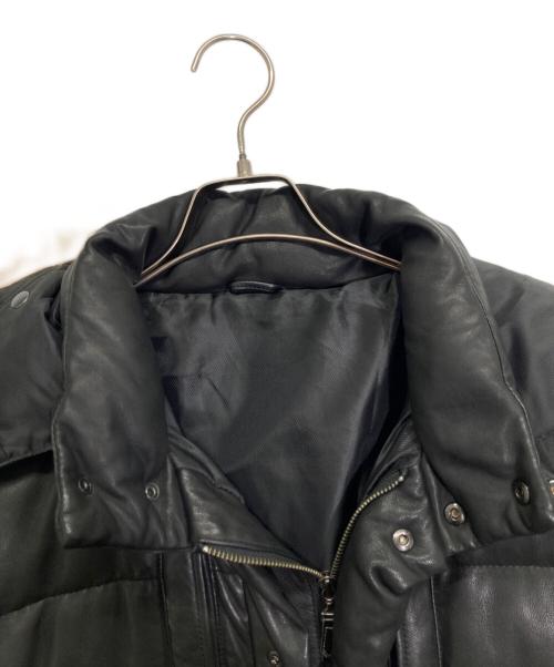 ALEXANDER JULIAN（アレキサンダージュリアン）ALEXANDER JULIAN (アレキサンダージュリアン) レザージャケット ブラック サイズ:Lの古着・服飾アイテム