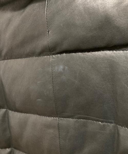 ALEXANDER JULIAN（アレキサンダージュリアン）ALEXANDER JULIAN (アレキサンダージュリアン) レザージャケット ブラック サイズ:Lの古着・服飾アイテム