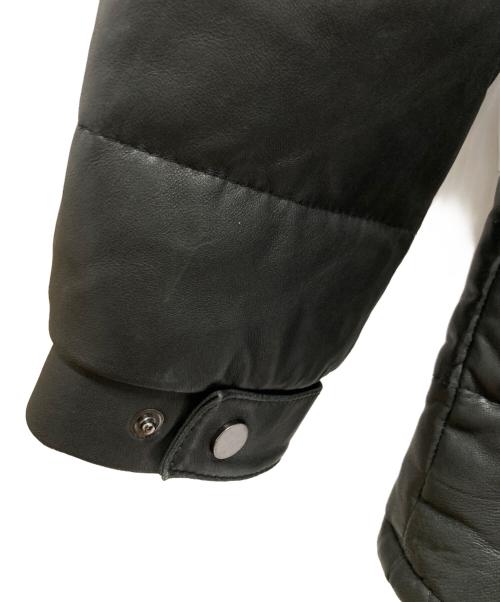 ALEXANDER JULIAN（アレキサンダージュリアン）ALEXANDER JULIAN (アレキサンダージュリアン) レザージャケット ブラック サイズ:Lの古着・服飾アイテム