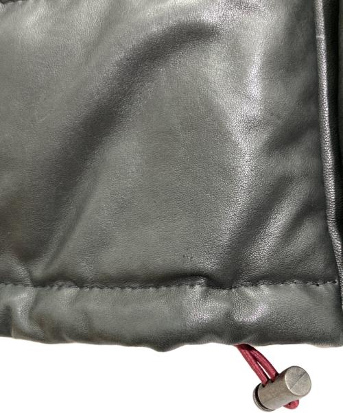 ALEXANDER JULIAN（アレキサンダージュリアン）ALEXANDER JULIAN (アレキサンダージュリアン) レザージャケット ブラック サイズ:Lの古着・服飾アイテム