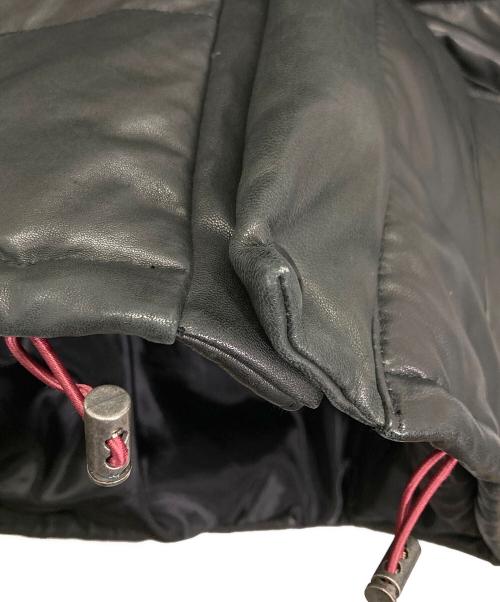 ALEXANDER JULIAN（アレキサンダージュリアン）ALEXANDER JULIAN (アレキサンダージュリアン) レザージャケット ブラック サイズ:Lの古着・服飾アイテム