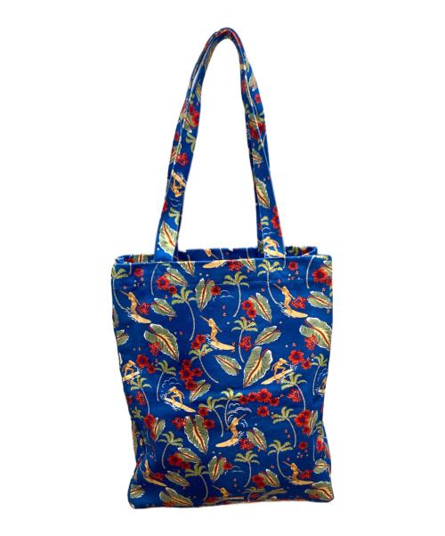 A.P.C.（アーペーセー）A.P.C. (アーペーセー) トートバッグ ブルーの古着・服飾アイテム