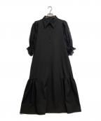 Re.Verofonnaヴェロフォンナ）の古着「アキロンコラボレーススリーブワンピース」｜ブラック