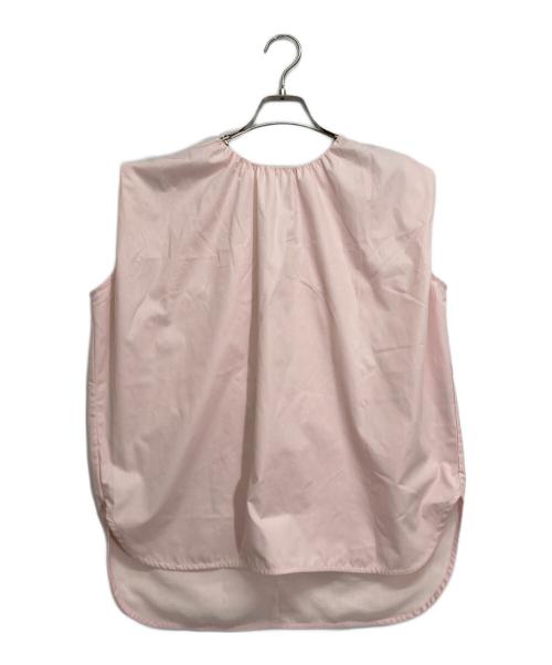 Gypsohila（ジプソフィア）Gypsohila (ジプソフィア) ノースリーブブラウス ピンク サイズ:Fの古着・服飾アイテム