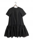 Gypsohilaジプソフィア）の古着「半袖ワンピース」｜ブラック