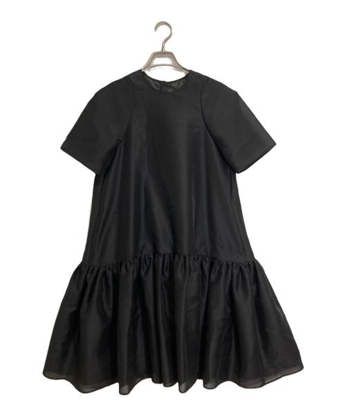 Gypsohila（ジプソフィア）Gypsohila (ジプソフィア) 半袖ワンピース ブラック サイズ:Fの古着・服飾アイテム