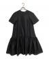 Gypsohila（ジプソフィア）の古着「半袖ワンピース」｜ブラック