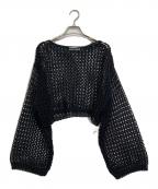 maison de Dolce.メゾンドドルチェ）の古着「ニット」｜ブラック
