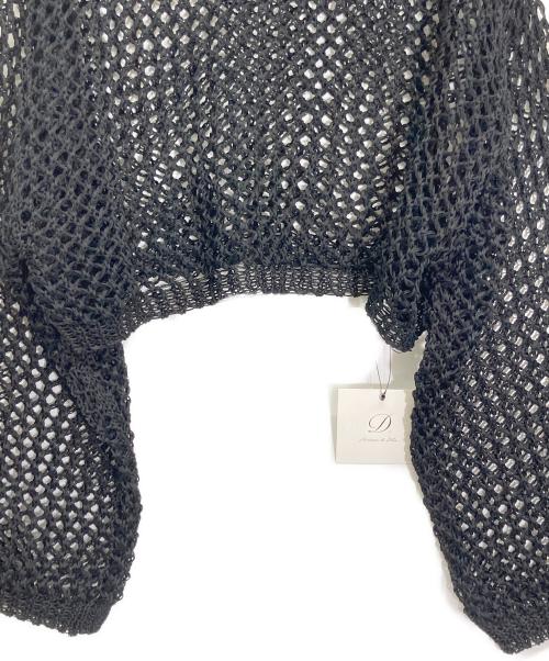 maison de Dolce.（メゾンドドルチェ）maison de Dolce. (メゾンドドルチェ) ニット ブラック サイズ:Fの古着・服飾アイテム