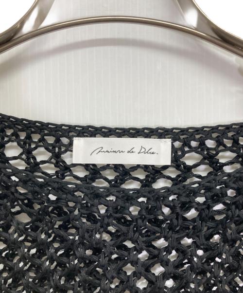 maison de Dolce.（メゾンドドルチェ）maison de Dolce. (メゾンドドルチェ) ニット ブラック サイズ:Fの古着・服飾アイテム