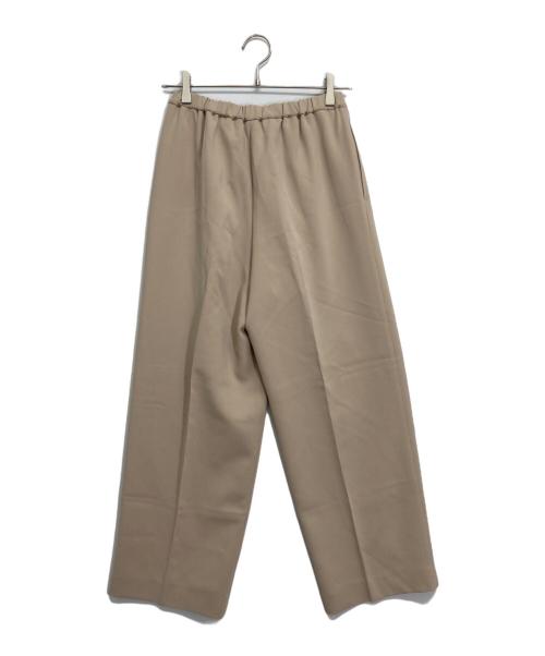 Whim Gazette（ウィムガゼット）Whim Gazette (ウィムガゼット) ダブルクロスストレッチパンツ ベージュ サイズ:Fの古着・服飾アイテム