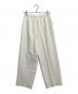 Whim Gazette (ウィムガゼット) パンツ ホワイト サイズ:F：5000円