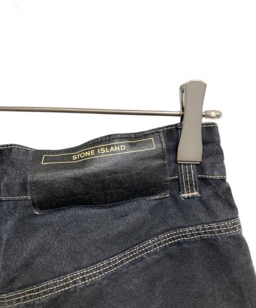 STONE ISLAND（ストーンアイランド）STONE ISLAND (ストーンアイランド) デニムパンツ ブラック サイズ:32の古着・服飾アイテム