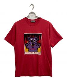 Hysteric Glamour（ヒステリックグラマー）の古着「FIRE BEAR」｜レッド