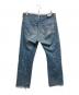 CHANGES (チェンジズ) LEVI'S (リーバイス) リメイクペンキ加工デニムパンツ インディゴ サイズ:1：6000円