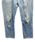 中古・古着 CHANGES (チェンジズ) LEVI'S (リーバイス) リメイクペンキ加工デニムパンツ インディゴ サイズ:1：6000円