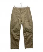 Engineered Garmentsエンジニアドガーメンツ）の古着「ベイカーパンツ」｜グリーン