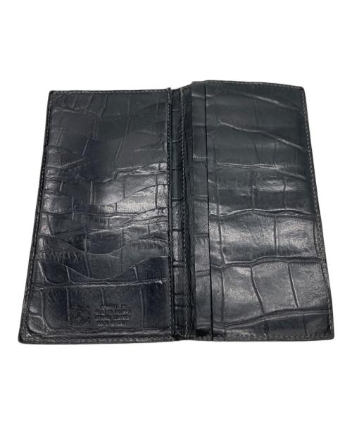 IL BISONTE（イル ビゾンテ）IL BISONTE (イル ビゾンテ) 長財布 ブラックの古着・服飾アイテム