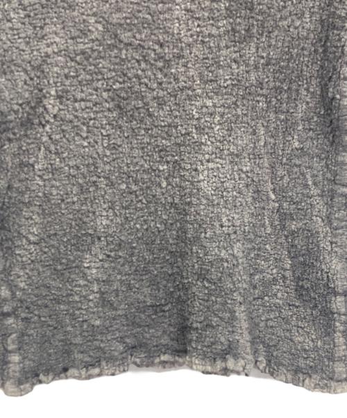 me ISSEY MIYAKE（ミーイッセイ ミヤケ）me ISSEY MIYAKE (ミーイッセイ ミヤケ) 半袖ニット グレー サイズ:-の古着・服飾アイテム