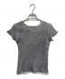 me ISSEY MIYAKE (ミーイッセイ ミヤケ) 半袖ニット グレー サイズ:-：13000円