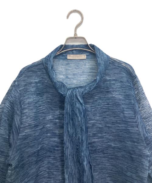 rinascimento（リナシメント）Rinascimento (リナシメント) 長袖ブラウス ブルー サイズ:Sの古着・服飾アイテム