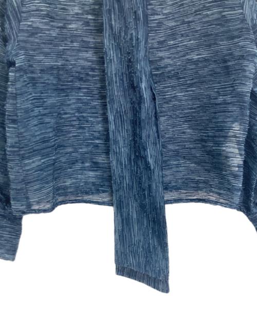 rinascimento（リナシメント）Rinascimento (リナシメント) 長袖ブラウス ブルー サイズ:Sの古着・服飾アイテム