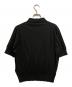 JOHN SMEDLEY (ジョンスメドレー) ニットポロシャツ ブラック サイズ:M：7000円