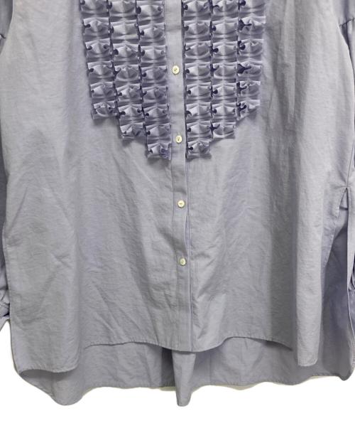 MARILYN MOON（マリリンムーン）MARILYN MOON (マリリンムーン) フリルシャツ スカイブルー サイズ:-の古着・服飾アイテム