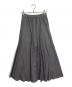 mizuiro-ind（ミズイロインド）の古着「ボリュームフレアスカート」｜グレー