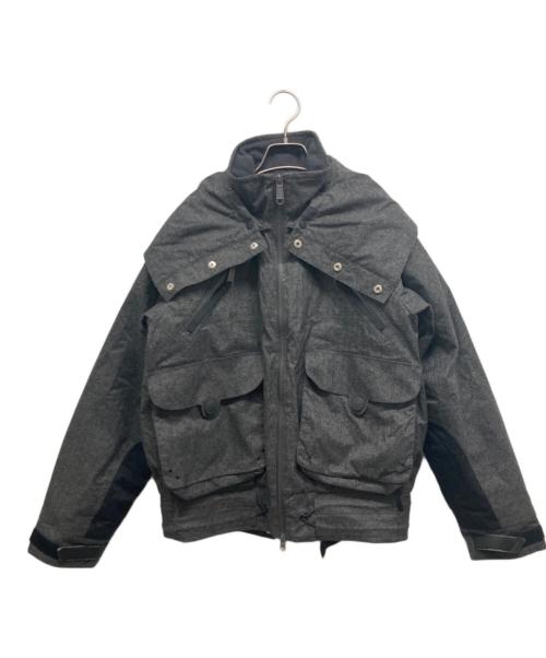 adidas（アディダス）adidas (アディダス) STELLA McCARTNEY (ステラマッカートニー) 中綿ジャケット グレー サイズ:Sの古着・服飾アイテム