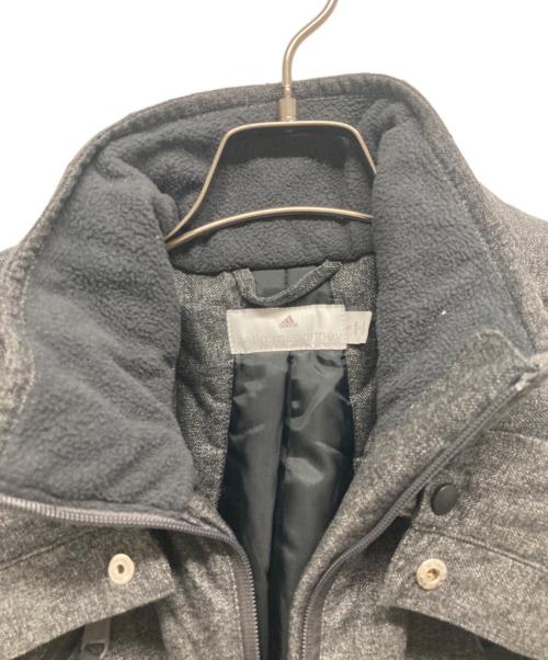 adidas（アディダス）adidas (アディダス) STELLA McCARTNEY (ステラマッカートニー) 中綿ジャケット グレー サイズ:Sの古着・服飾アイテム