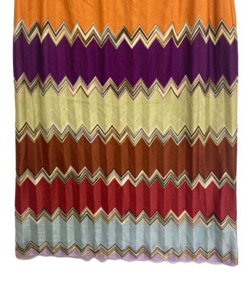 missoni（ミッソーニ）MISSONI (ミッソーニ) ジグザグセットアップ ブラウン サイズ:記載なしの古着・服飾アイテム